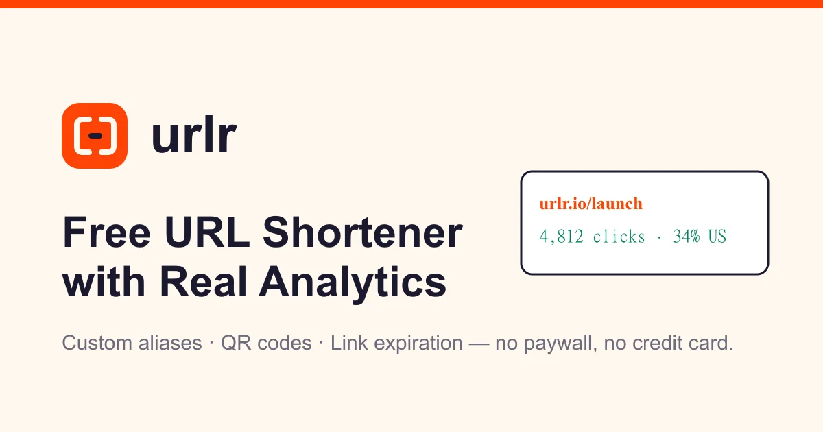 Urlr header image