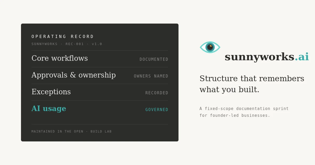 www.sunnyworks.ai header image