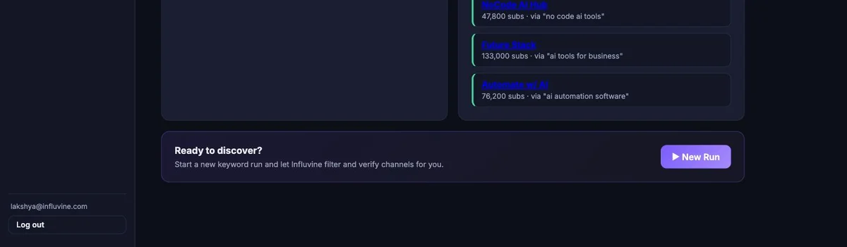 Influvine header image