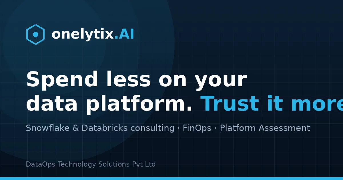 Onelytix header image