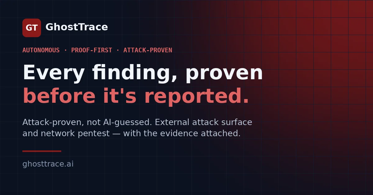 Ghosttrace header image