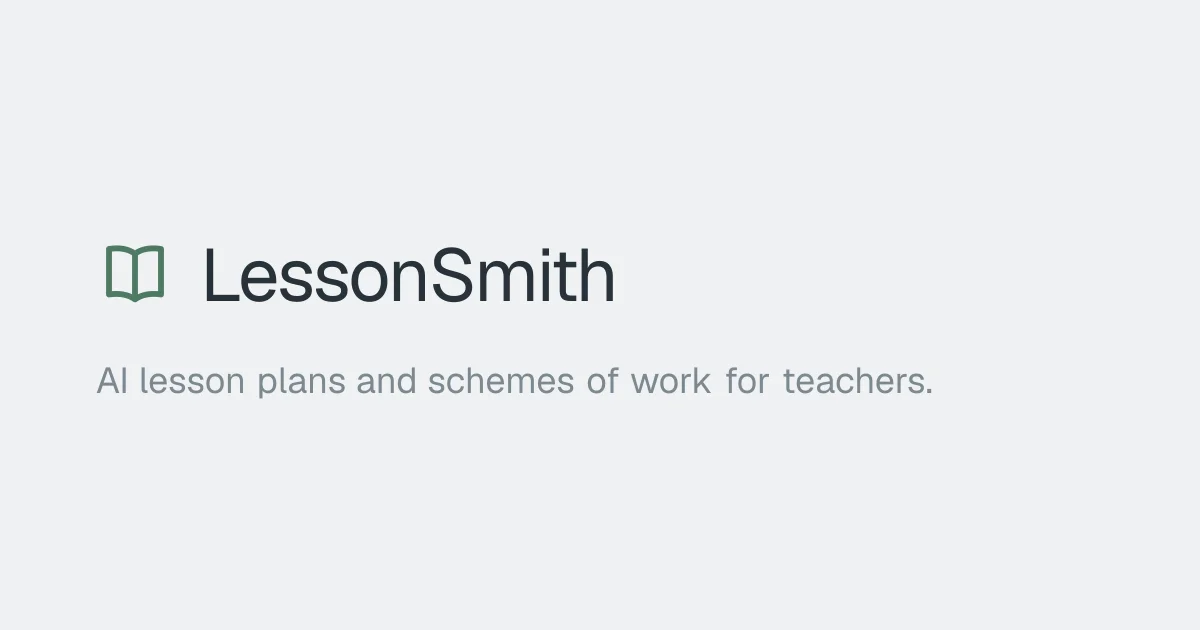 Lessonsmith header image