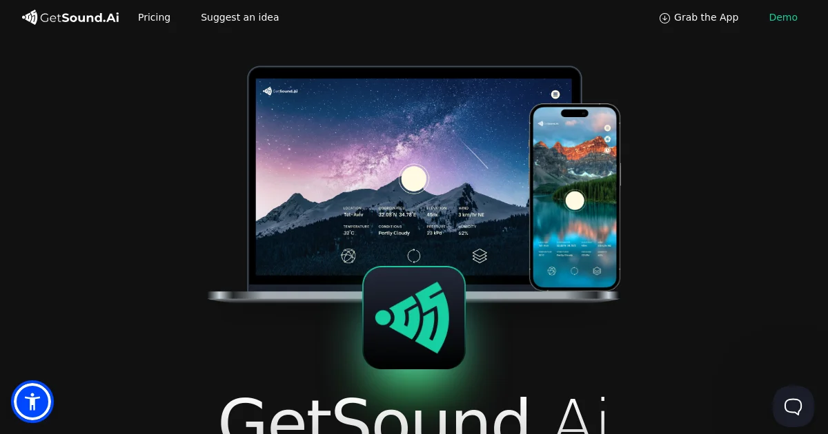 GetSound AI pricing page