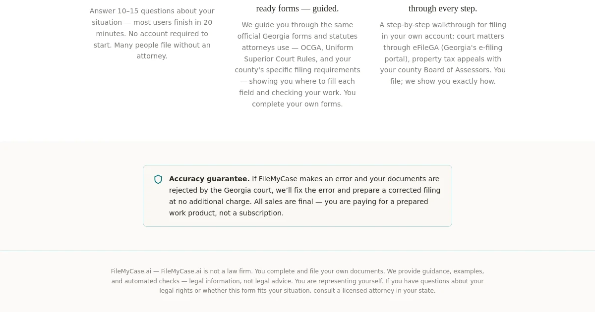 Filemycase pricing page