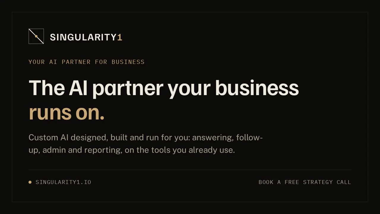 Singularity1 header image