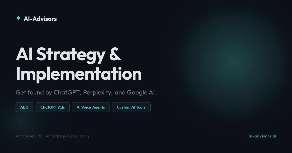 AI-Advisors.ai header image