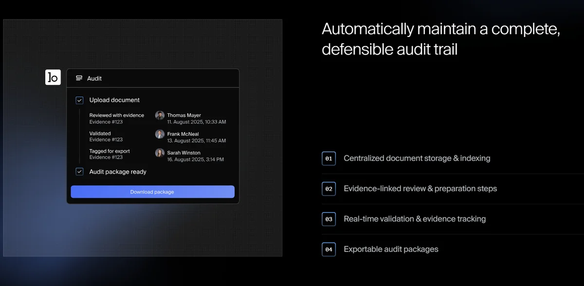 Black Ore Tax Autopilot interface screenshot showing automated tax return data.