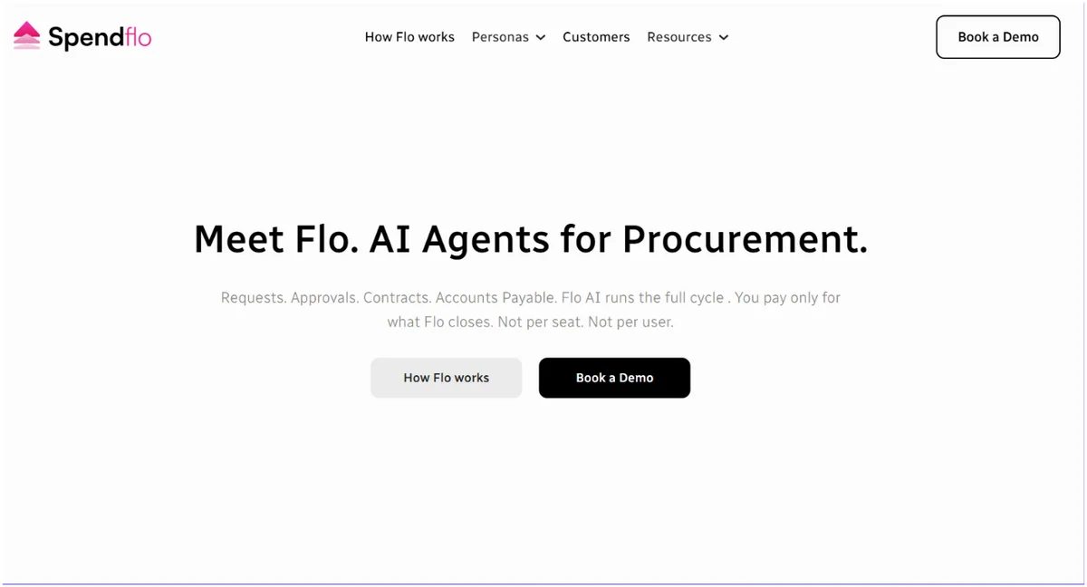 Spendflo's Flo AI: Autonomous procurement workforce for mid-market companies