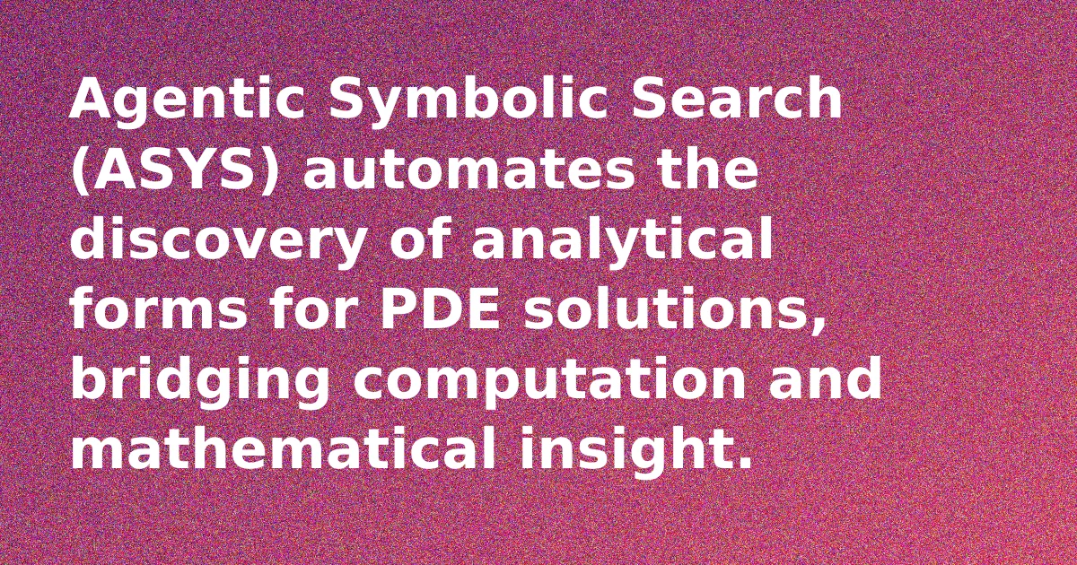 PDE Solutions Get Analytical
