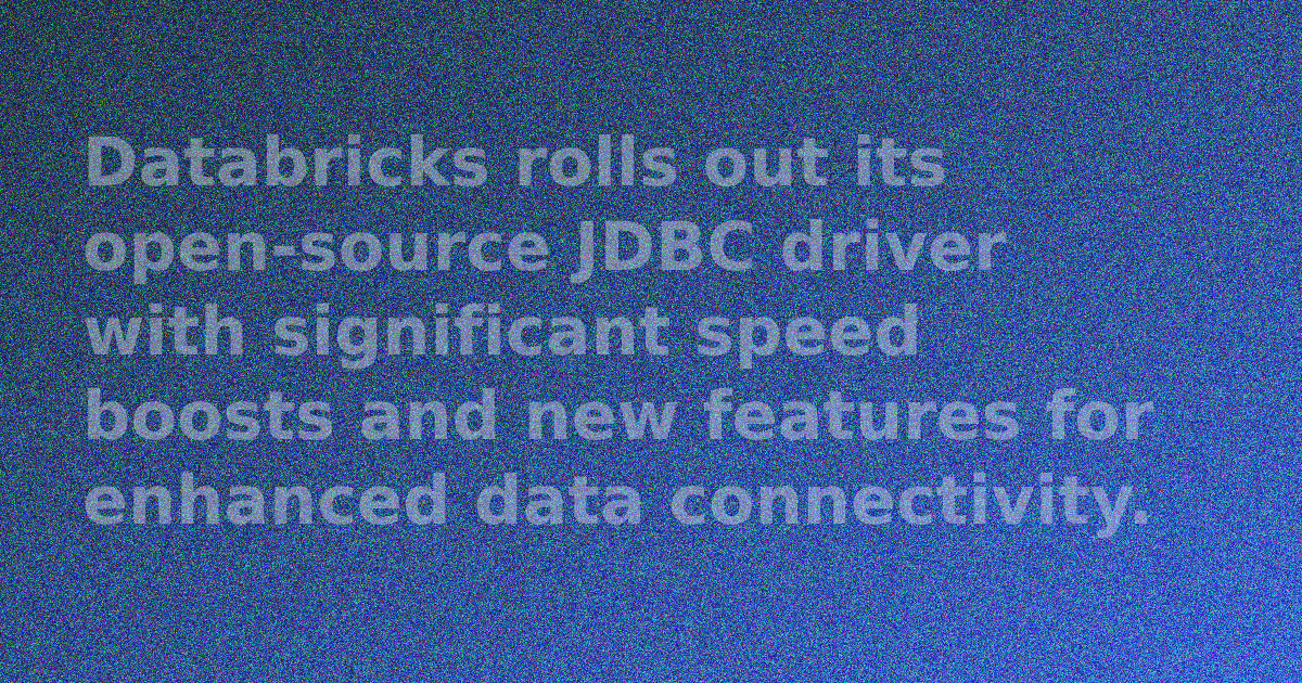 Databricks logo displayed prominently on a digital interface.