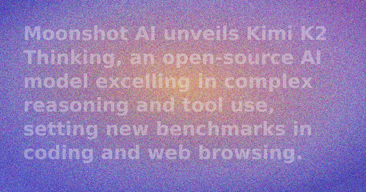 Illustration representing advanced AI thinking and agentic capabilities.