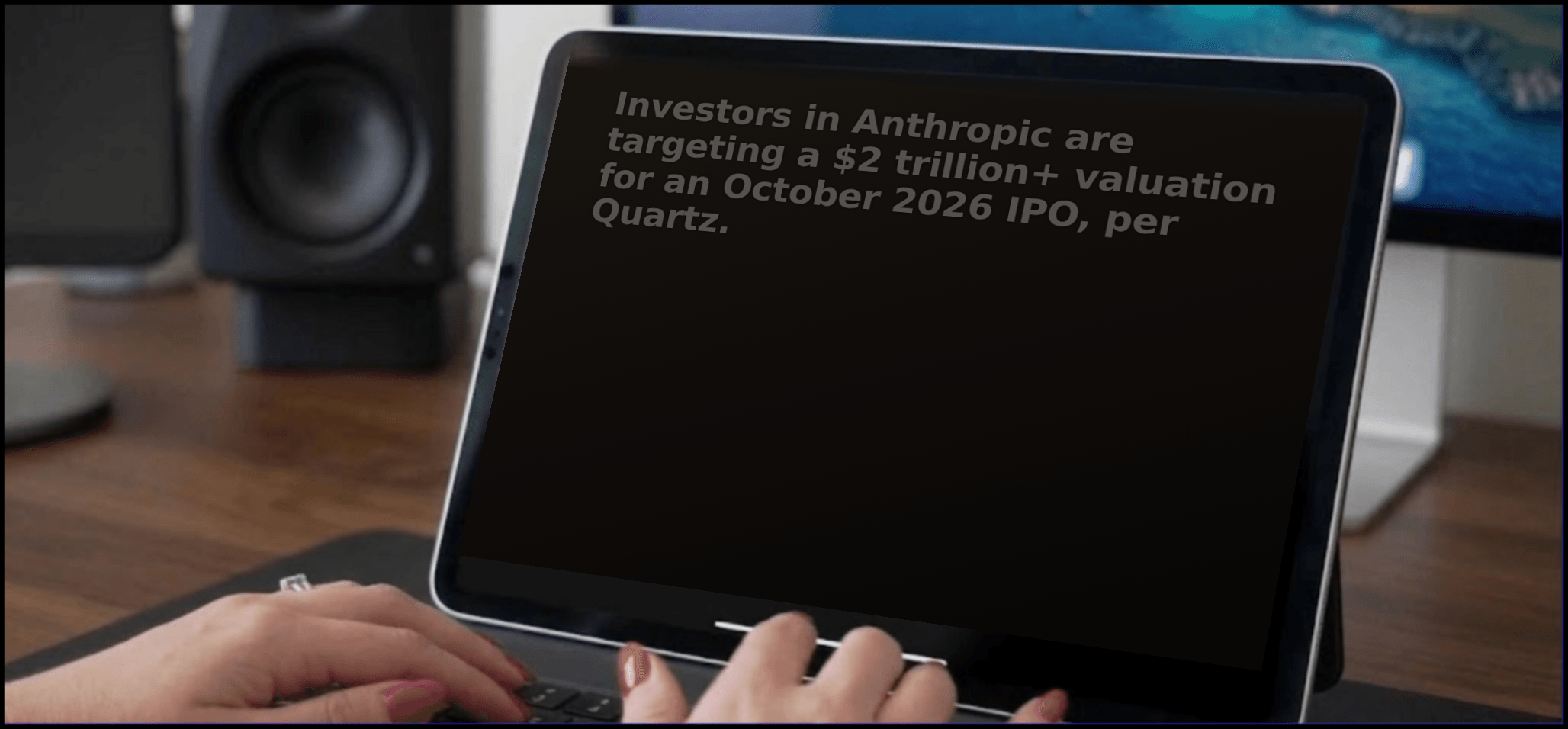 Anthropic IPO 2026: investors target $2 trillion valuation for October listing