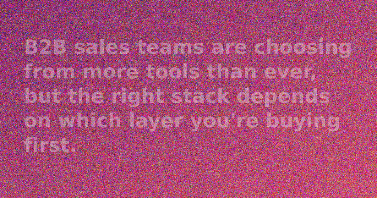 Logos of the 20 best B2B sales tools featured in this article