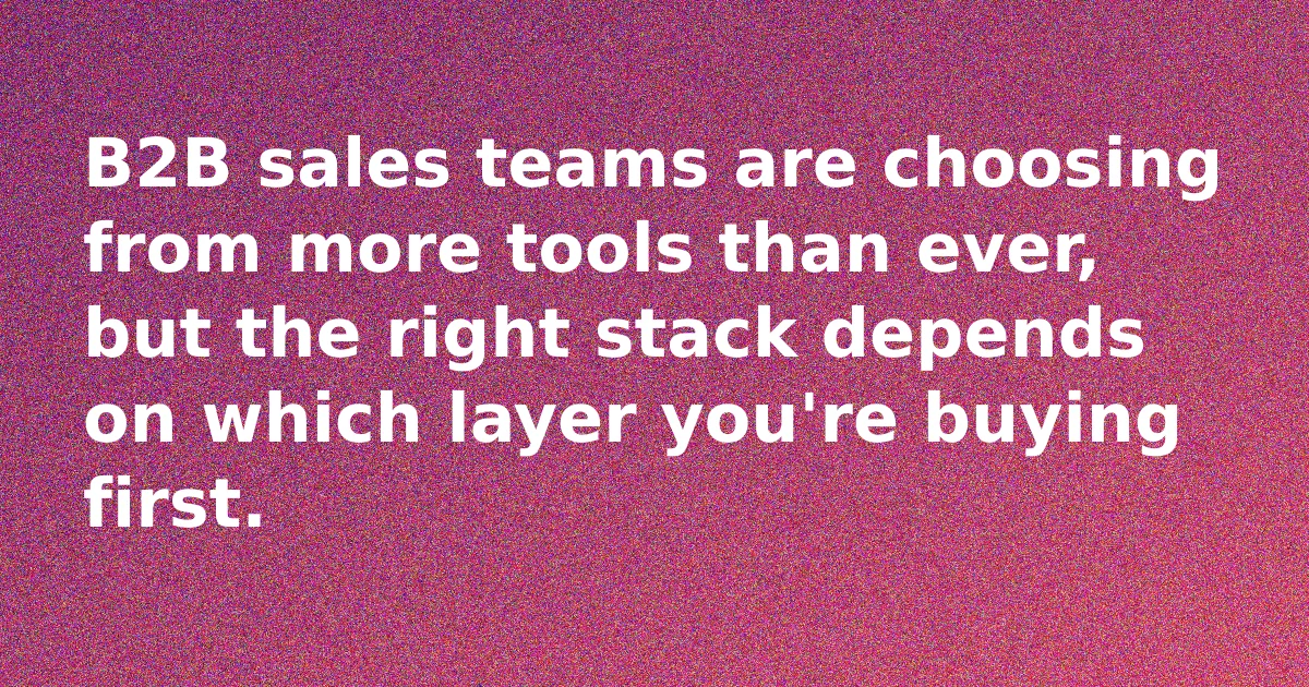 The 20 Best AI Tools for B2B Sales Teams in 2026