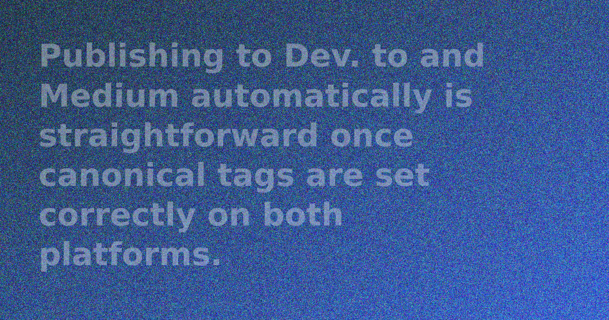 Publish to Dev.to and Medium Automatically: SEO-Safe Cross-Posting for Technical Content