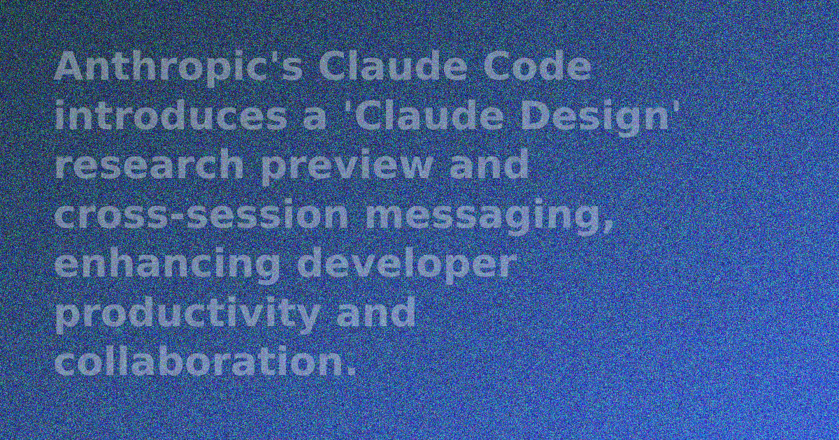 Screenshot showing the Claude Code interface with new features highlighted.