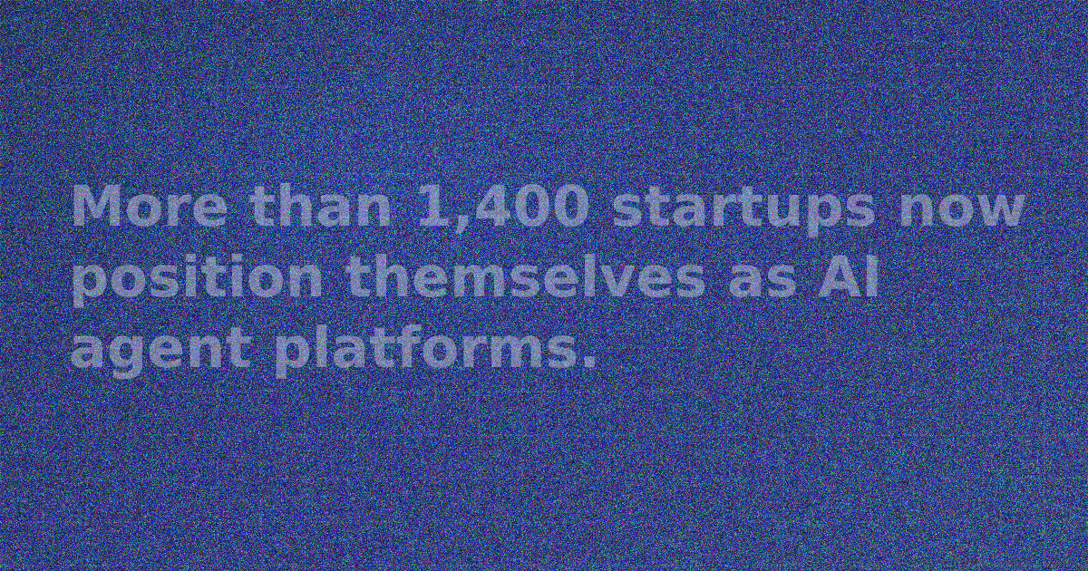 Logos of the 20 startups featured in The 20 Best AI Agent Platforms for Production in 2026