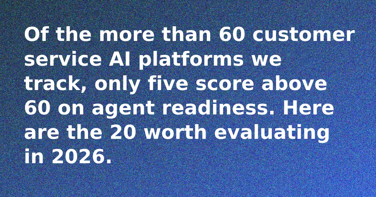 The 20 Best AI Customer Support Tools Enterprises Are Adopting in 2026
