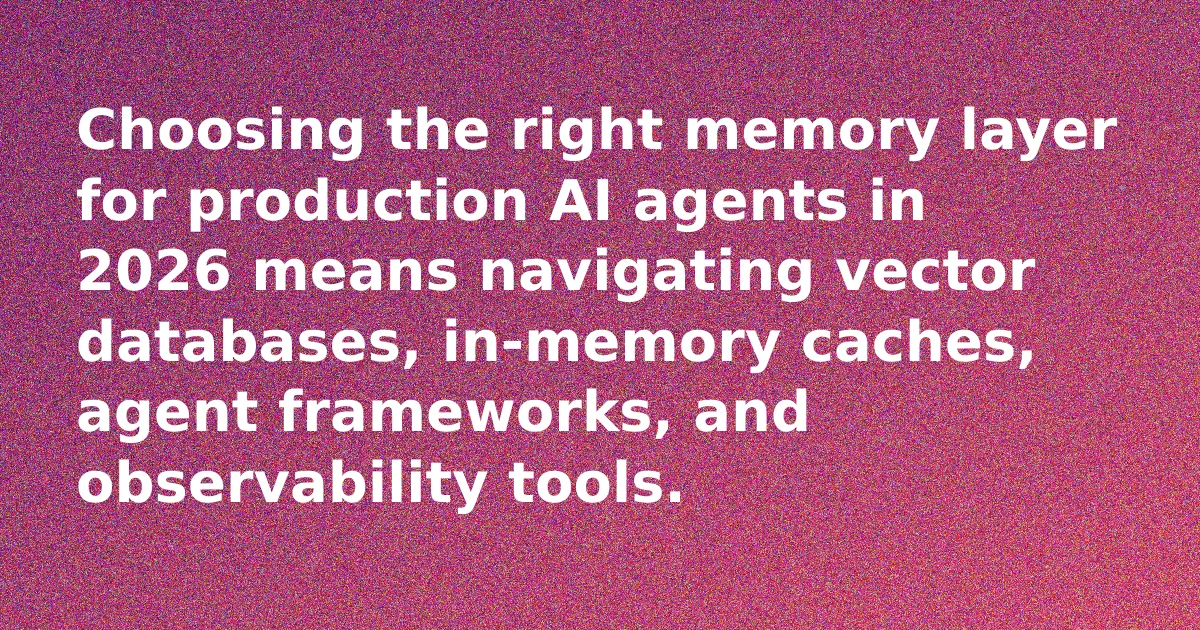 The 20 Best AI Agent Memory and Context Tools for Production in 2026