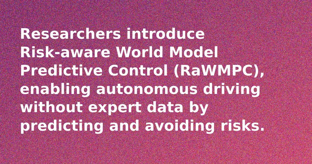 AI Drives Safely Without Expert Data