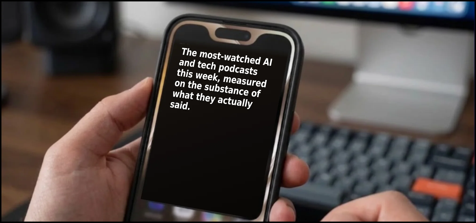 Top AI podcasts this week (2026-w39)