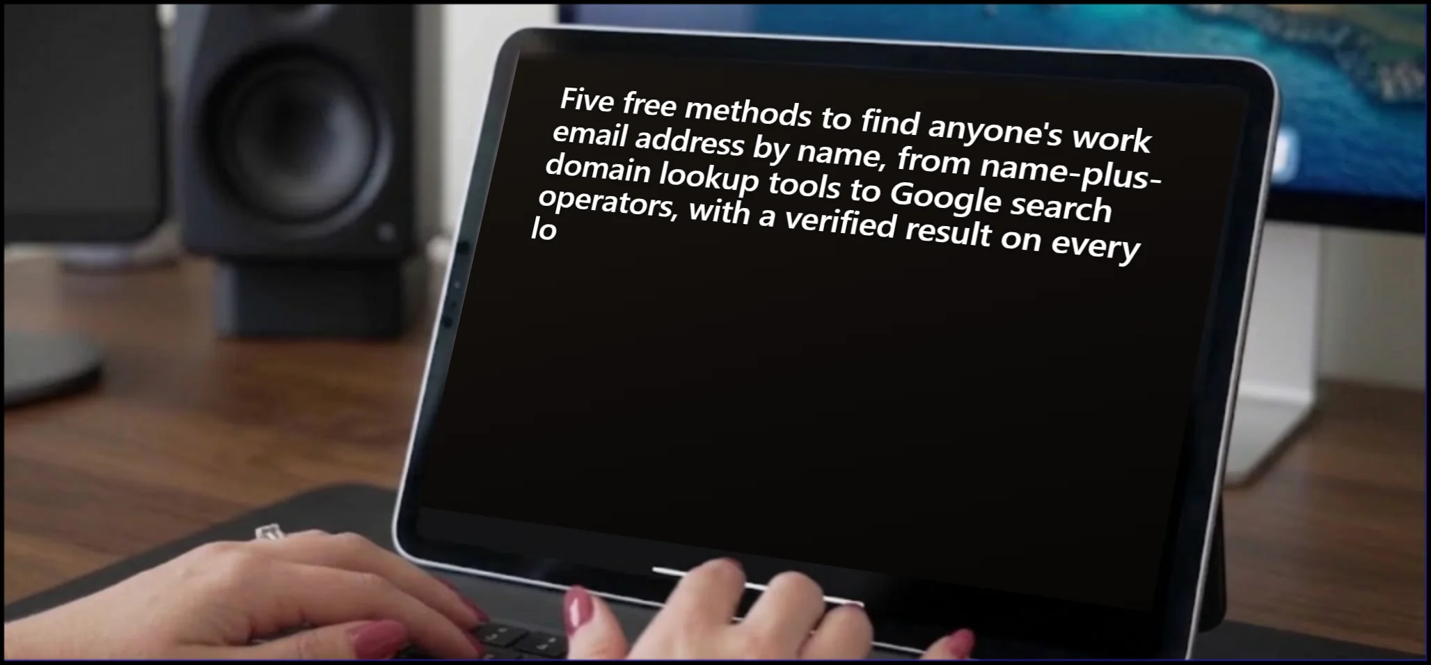 How to Find Anyone's Work Email Address by Name (5 Free Methods)