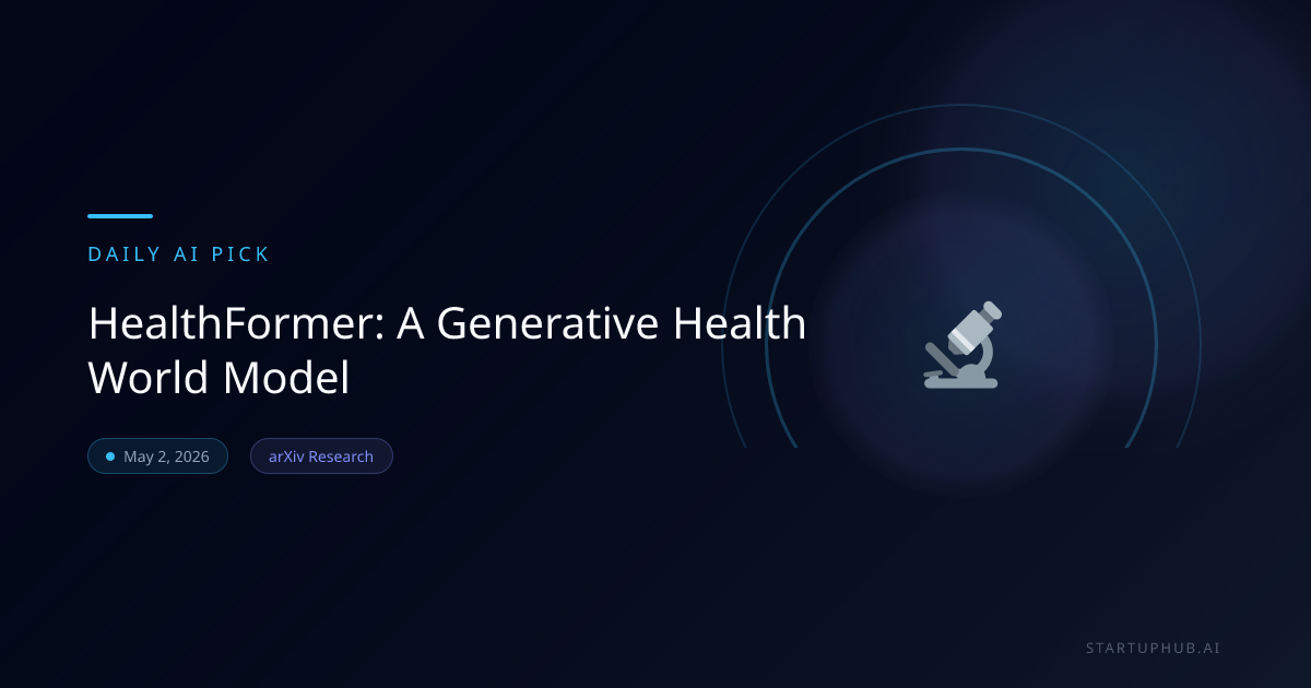 HealthFormer: A Generative Health World Model | StartupHub.ai