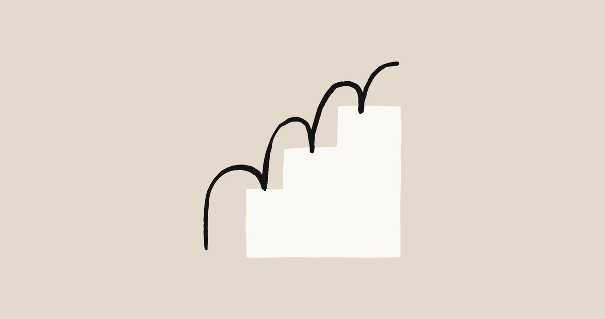 Anthropic logo with financial growth chart overlay