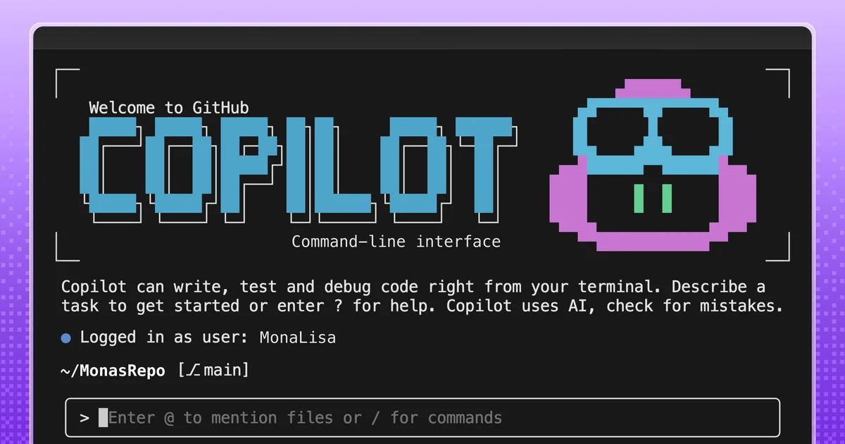 Diagram showing GitHub Copilot CLI interacting with custom agents and repositories.