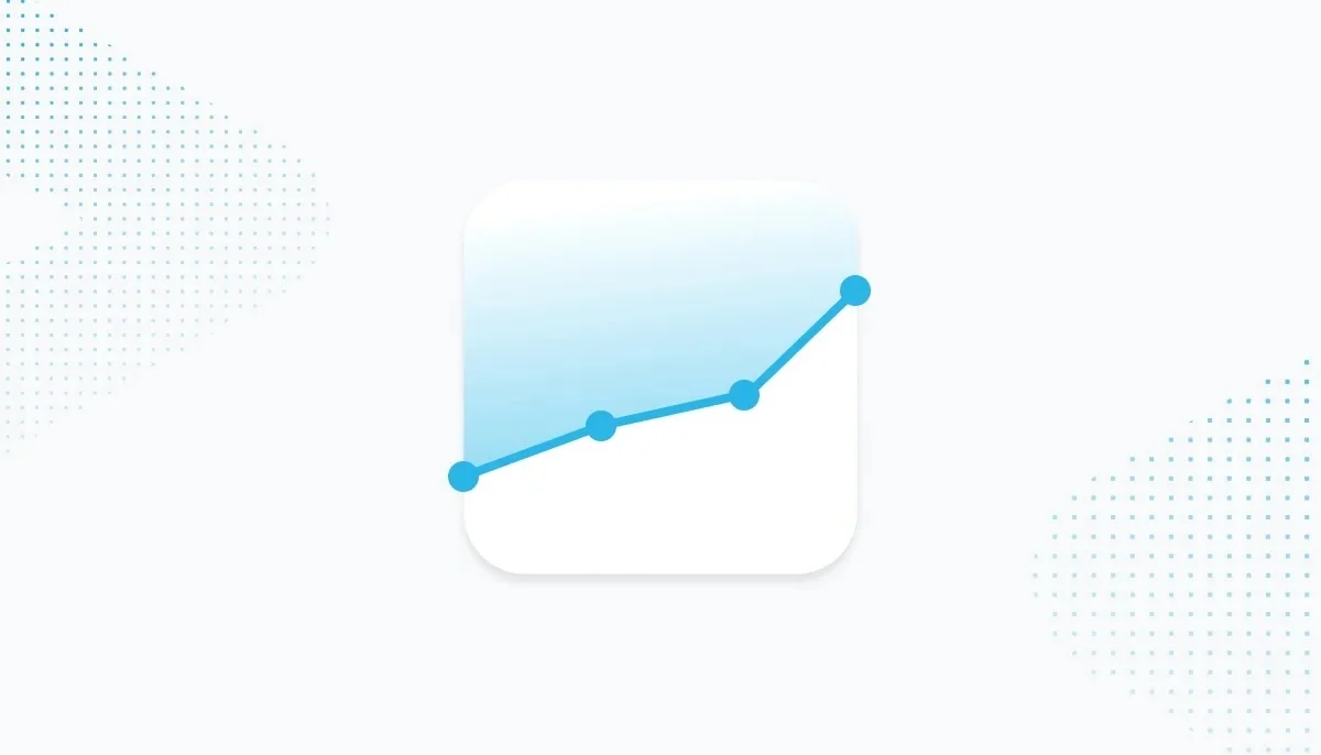 Snowflake logo with abstract data visualization elements.
