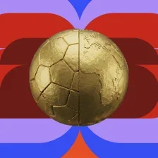 Graphic showing football player scoring a goal with overlaid market odds.