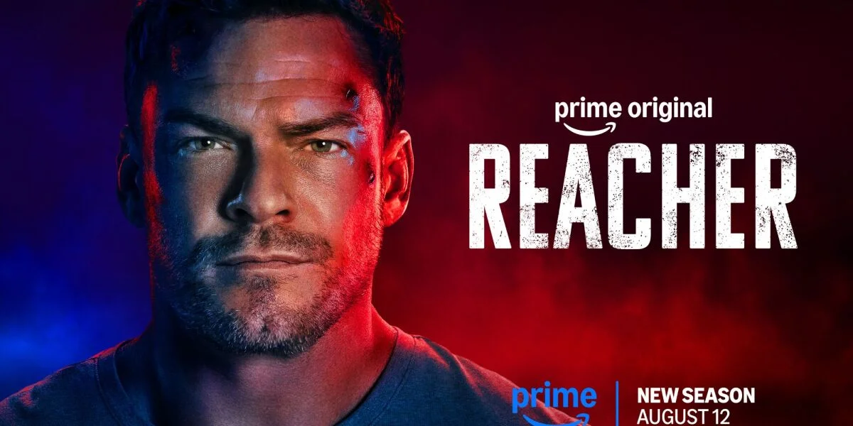 Alan Ritchson as Jack Reacher in the Prime Video series