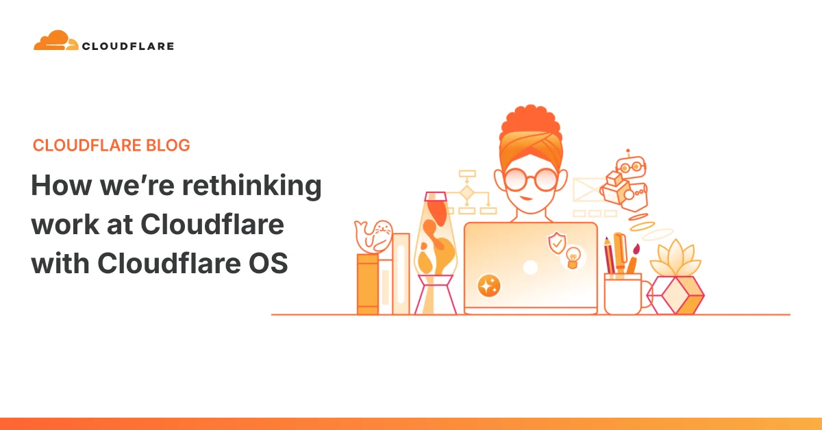 Cloudflare OS logo or graphic representing secure AI operations