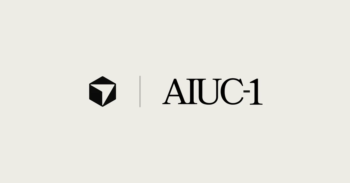 Cursor logo with AIUC-1 certification badge