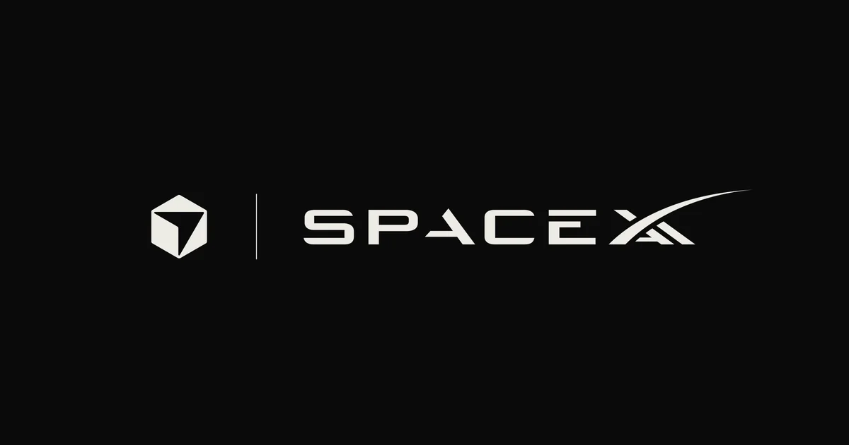 SpaceX logo alongside Cursor logo, signifying acquisition.