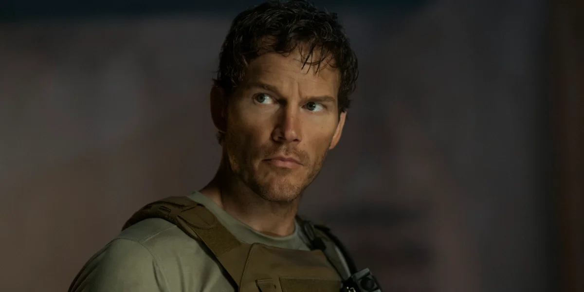 Chris Pratt in character as James Reece for The Terminal List Season 2