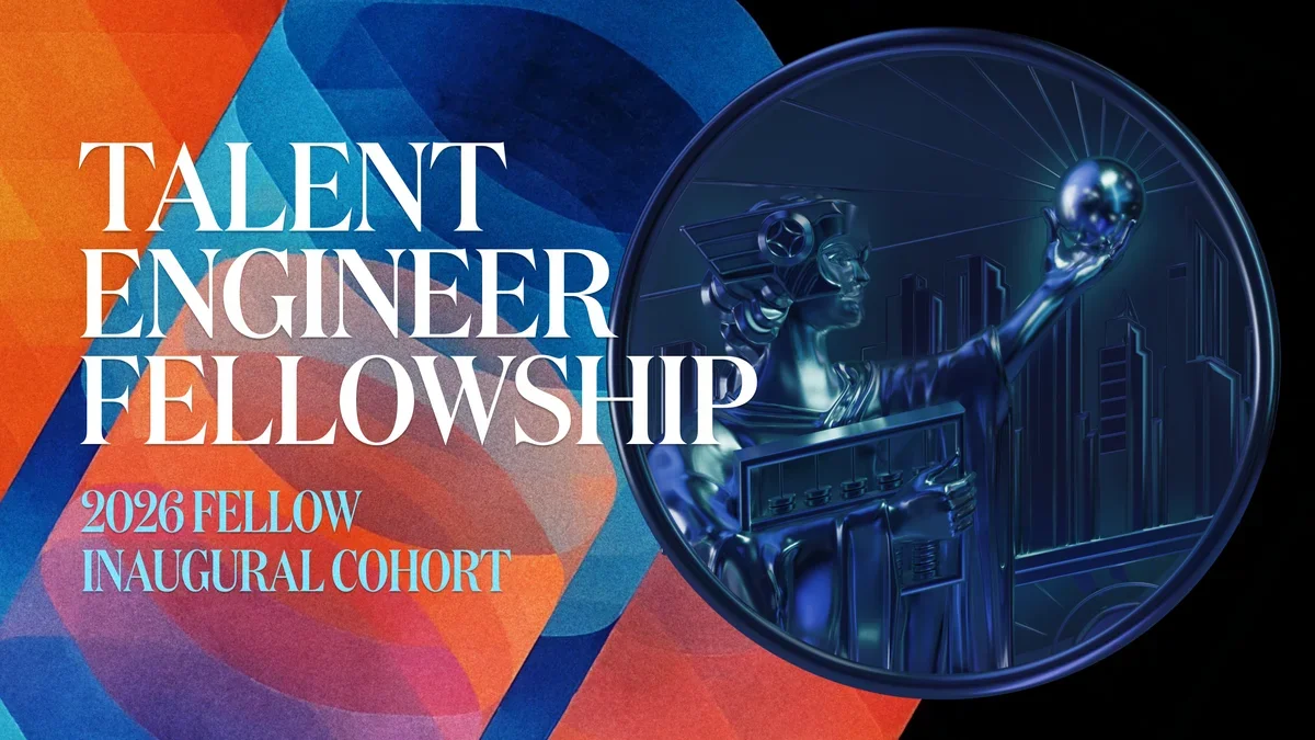 a16z logo with text 'Talent Engineer Fellows'