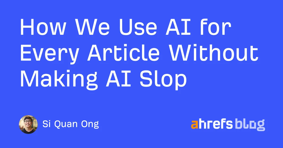 Ahrefs Letaido AI marketing platform workflow for human gated content creation