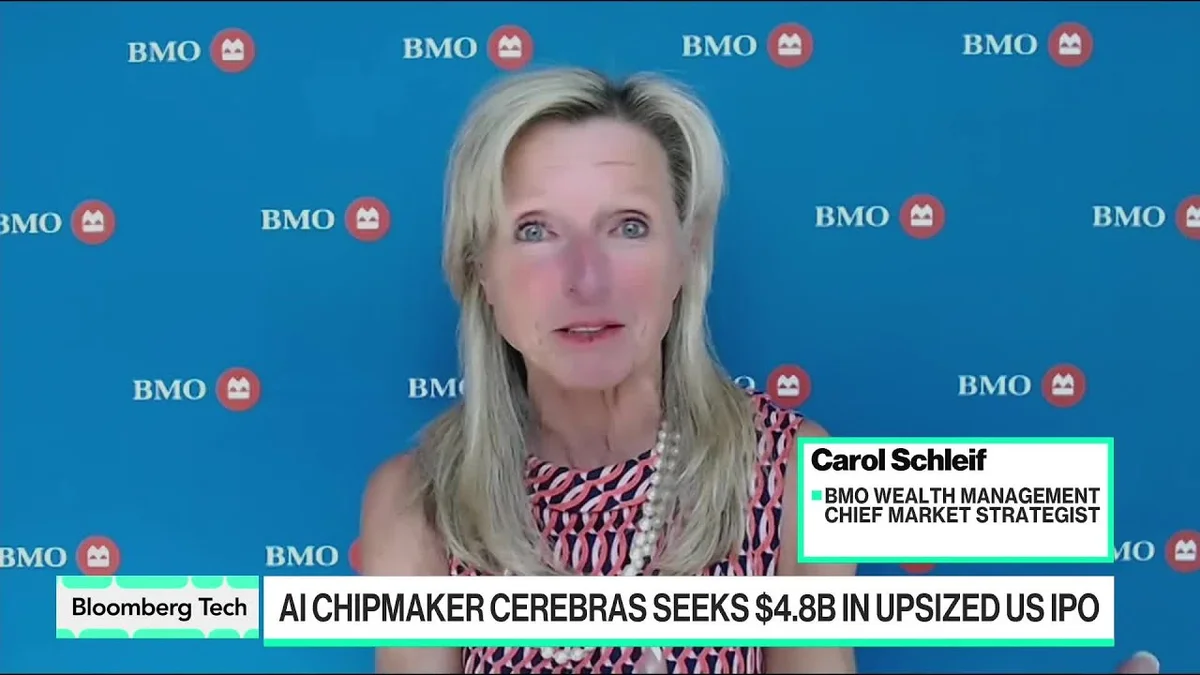 Carol Schleif, Chief Market Strategist at BMO Wealth Management, speaking in a video interview.