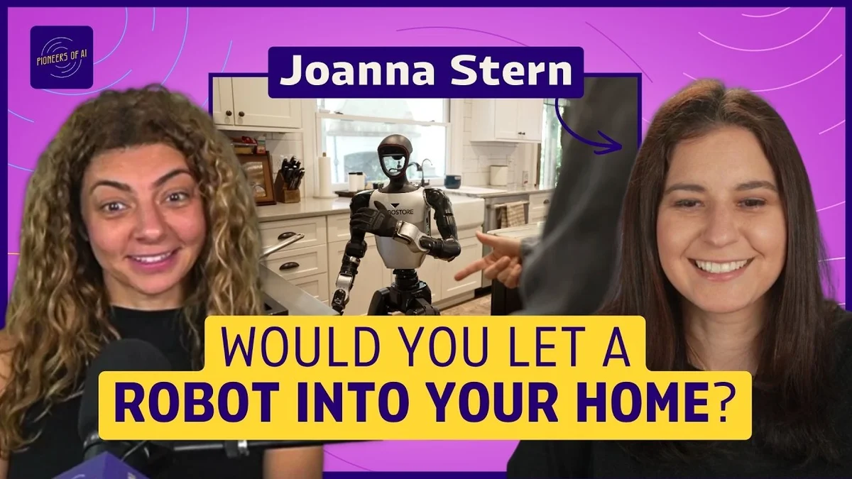 Joanna Stern and Sherif Mansour discussing AI