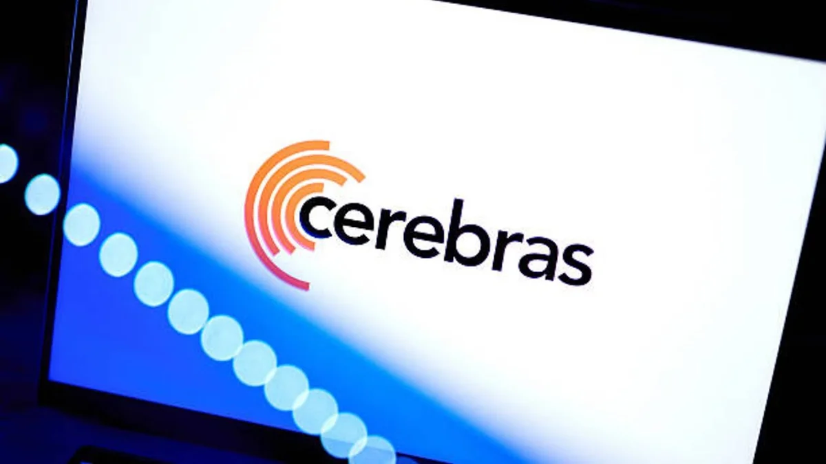 Andrew Feldman, CEO of Cerebras, speaks during a Bloomberg Television interview.