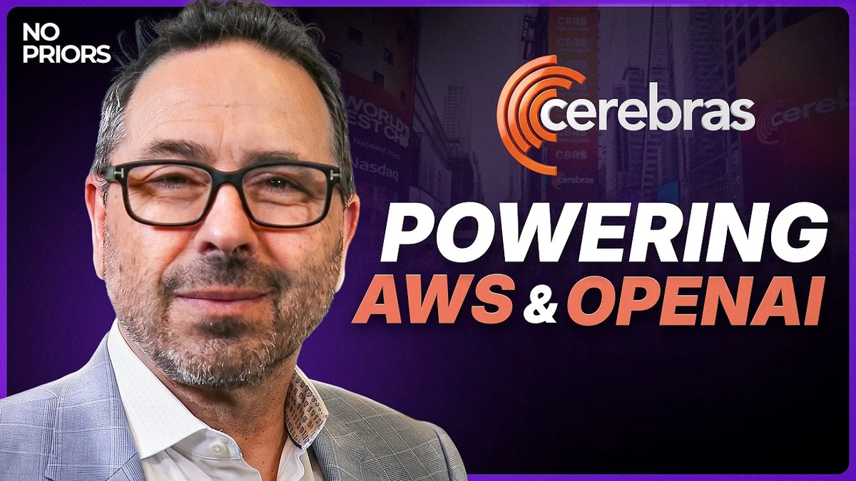 Andrew Feldman, Founder & CEO of Cerebras Systems, speaking in an interview.