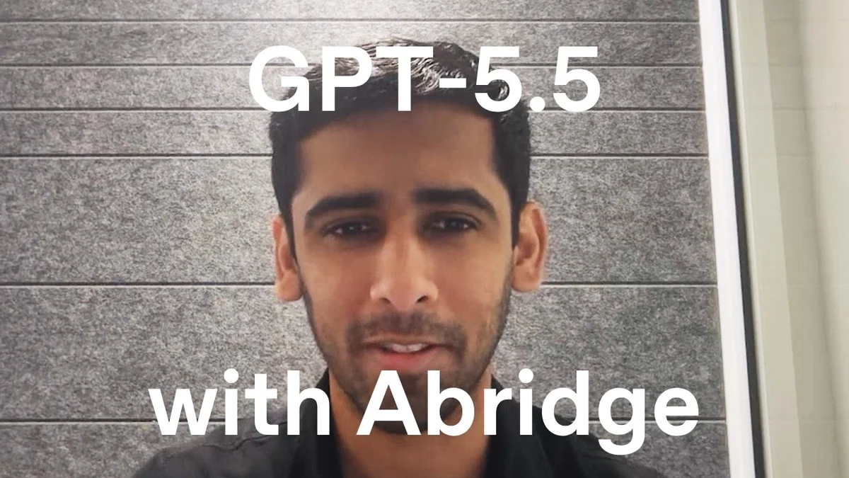 Chaitanya Asawa, Head of Engineering at Abridge, discusses the company's use of GPT-5.5 for clinical decision support.
