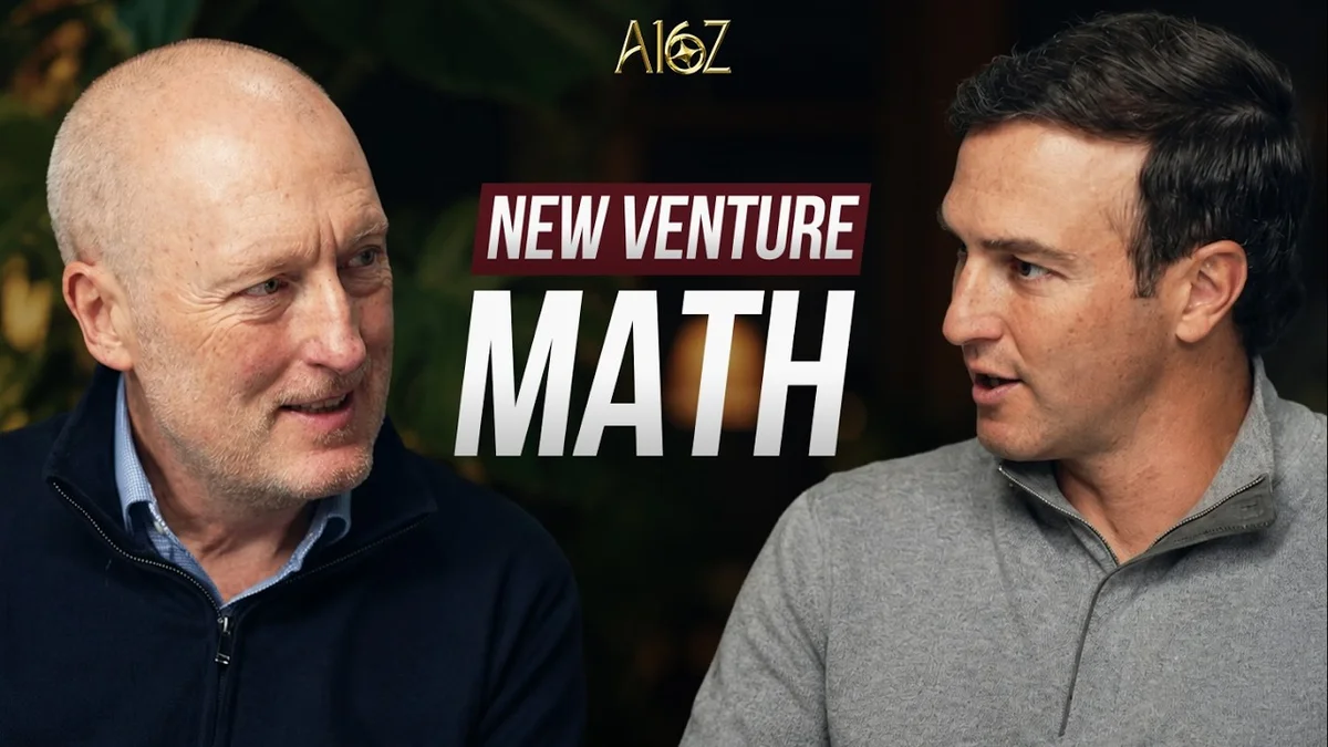 David George, General Partner at a16z, speaking during an interview about picking AI winners.