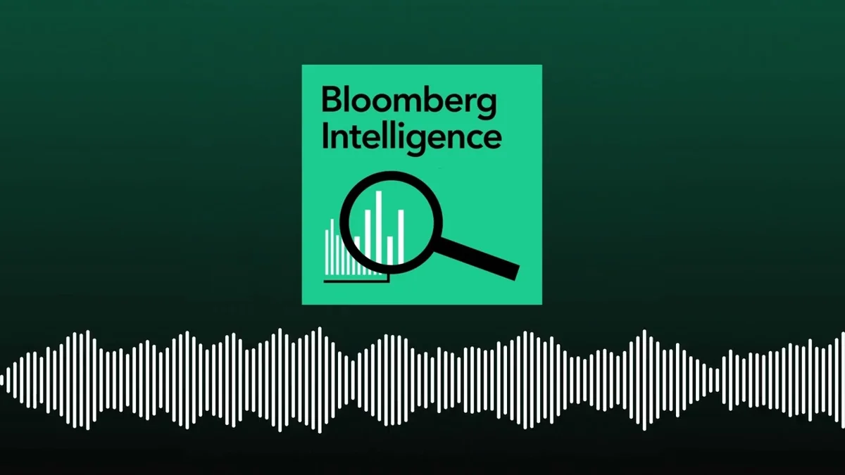 Bloomberg Intelligence logo with a magnifying glass over a bar chart