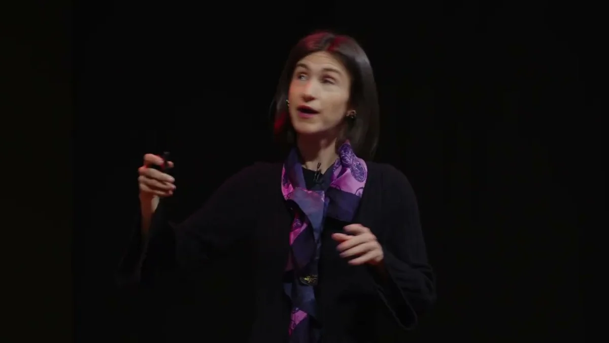 Katy Elkin of OpenAI presenting on Frontier Intelligence and Financial Services