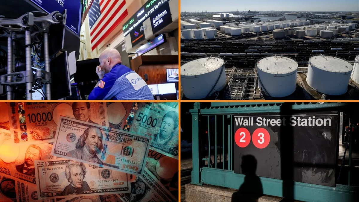 Bloomberg Money Minute title card with clock graphic