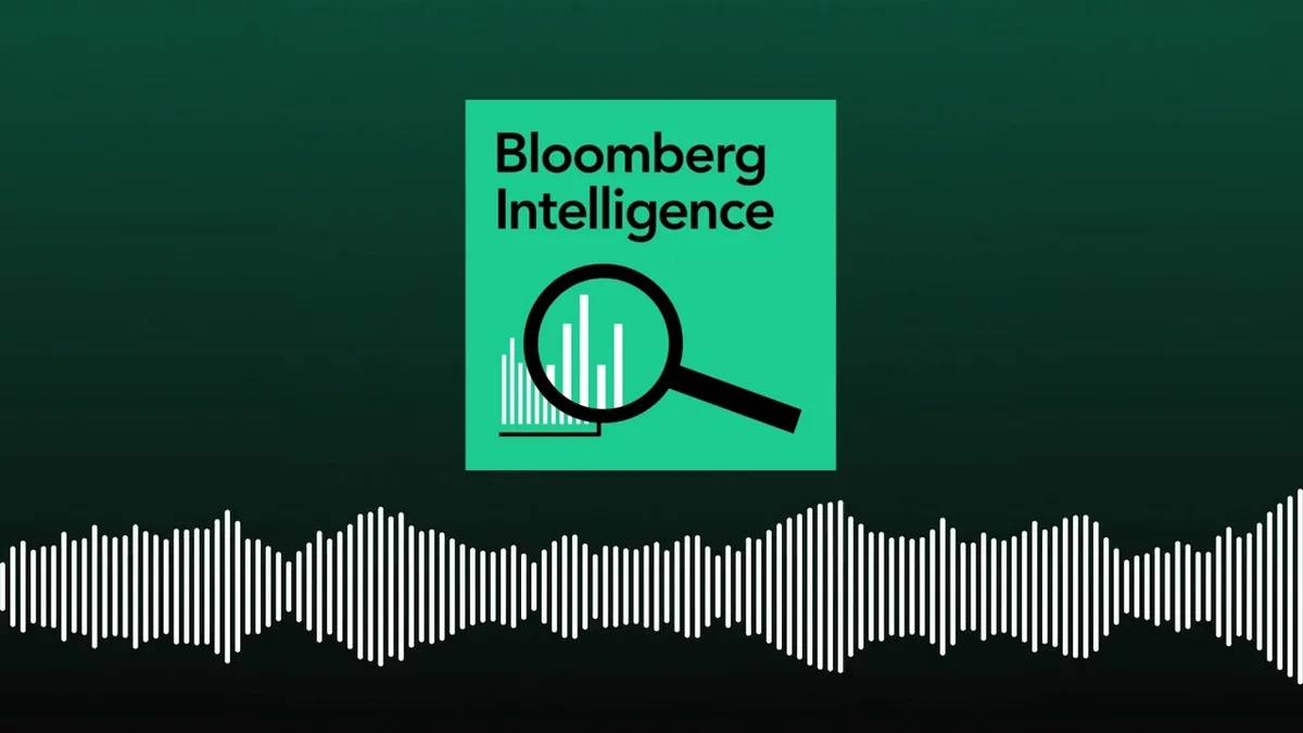 Bloomberg Intelligence logo with a magnifying glass over a bar chart.