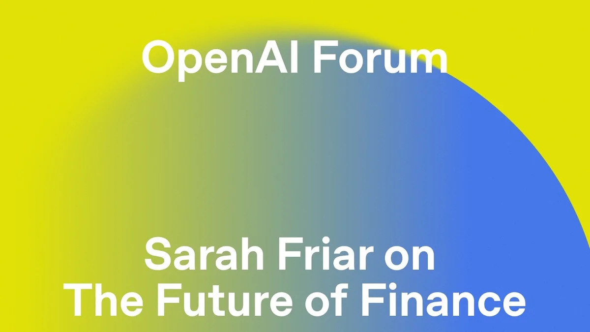OpenAI CFO Sarah Friar and UC CIO Jagdeep Singh Bachner in discussion.