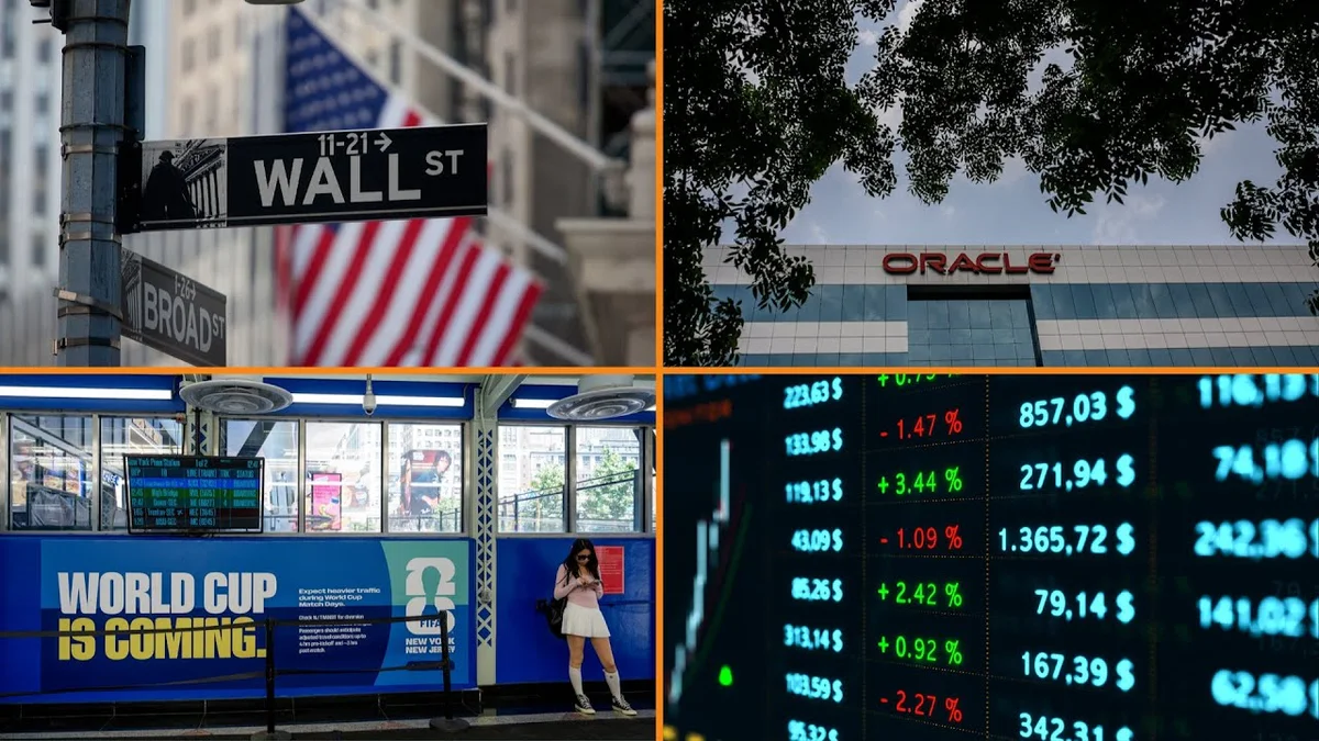 Bloomberg Money Minute title card with '59' in the background.